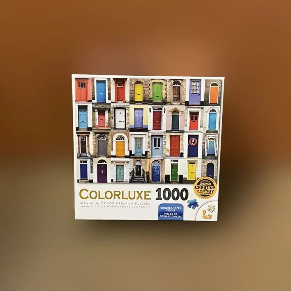 Colorluxe Maximum Color Premium 1,000 Piece Award Winning 32 Door Puzzle